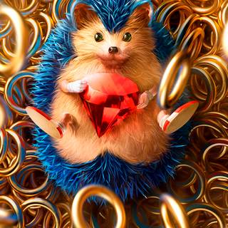 Sonic 4k HD iPhone wallpaper