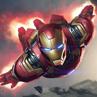 The Invincible Iron Man desktop wallpaper