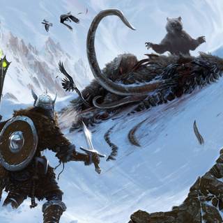 The Elder Scrolls Online Viking wallpaper