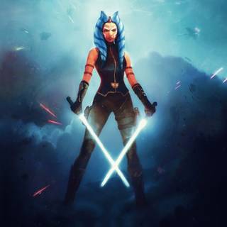 Star Wars Ahsoka series wallpaper