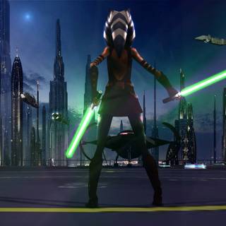 Star Wars Ahsoka series wallpaper