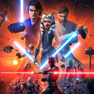 Star Wars Ahsoka series wallpaper