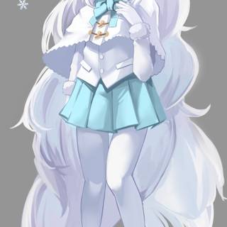 Kemono Friends Arctic Fox wallpaper