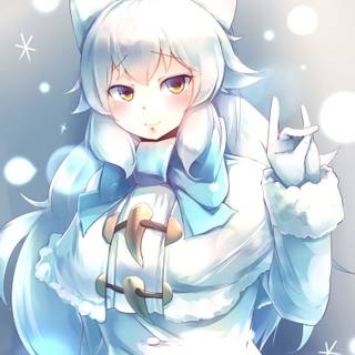 Kemono Friends Arctic Fox wallpaper