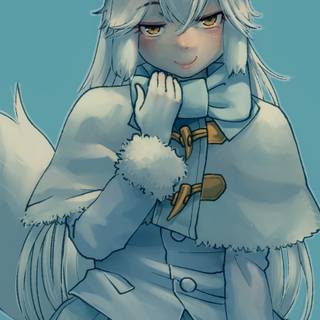 Kemono Friends Arctic Fox wallpaper