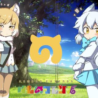 Kemono Friends Arctic Fox wallpaper