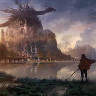 Fantasy world 4k wallpaper