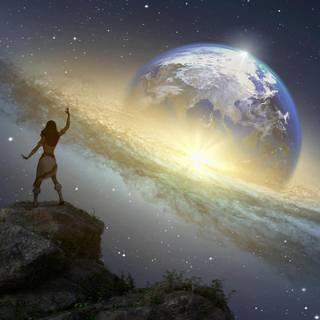 Fantasy world 4k wallpaper