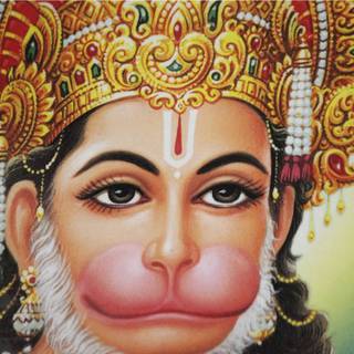 Hanuman drawing wallpaper