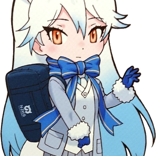 Silver Fox Kemono Friends wallpaper