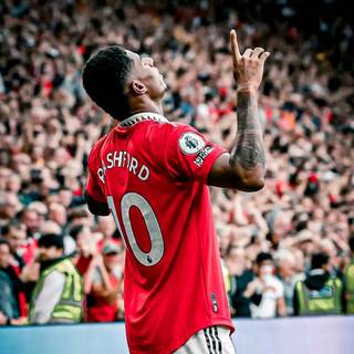 Rashford celebration wallpaper