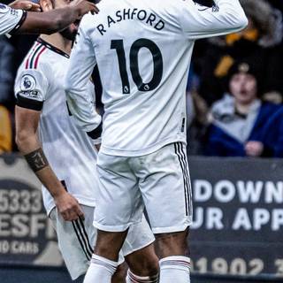 Rashford celebration wallpaper