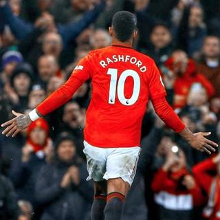 Rashford celebration wallpaper