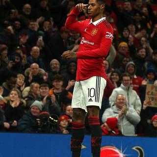 Rashford celebration wallpaper