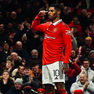 Rashford celebration wallpaper