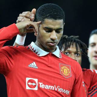 Rashford celebration wallpaper