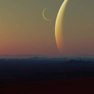 Fantasy sunset wallpaper