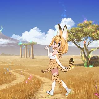 Kemono Friends Serval wallpaper