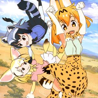 Kemono Friends Serval wallpaper