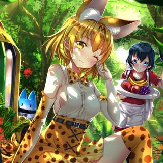 Kemono Friends Serval wallpaper