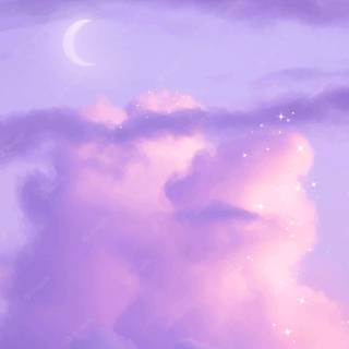 Summer purple aesthetic wallpaper