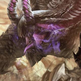 iPad 4k Monster Hunter wallpaper