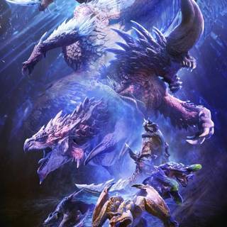 iPad 4k Monster Hunter wallpaper