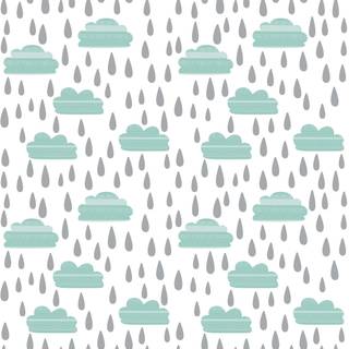 Rain summer day wallpaper