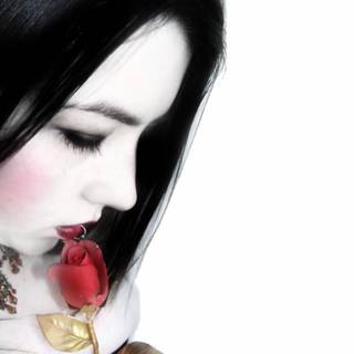 Gothic beauty wallpaper