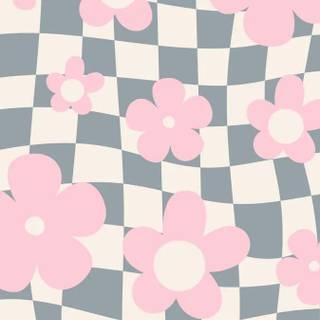 Preppy aesthetic spring wallpaper