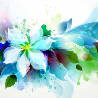 Abstract spring color wallpaper