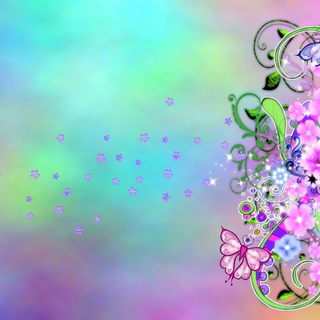 Abstract spring color wallpaper