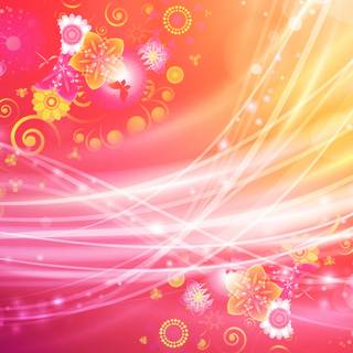 Abstract spring color wallpaper