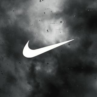 Grey Nike logo wallpaper