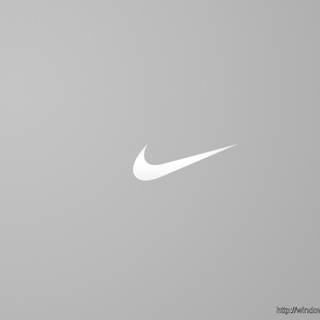Grey Nike logo wallpaper