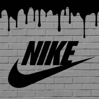 Grey Nike logo wallpaper