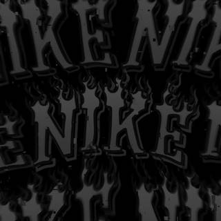 Grey Nike logo wallpaper