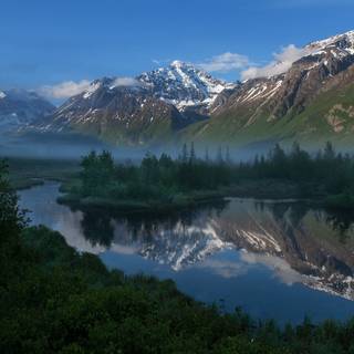 Alaskan mountains wallpaper