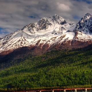 Alaskan mountains wallpaper