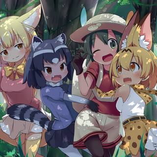 Kemono Friends Sand Cat wallpaper