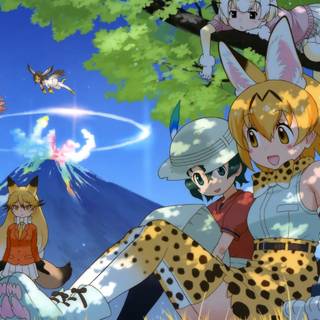 Kemono Friends Sand Cat wallpaper