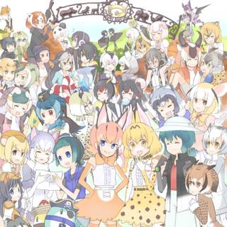 Kemono Friends Sand Cat wallpaper