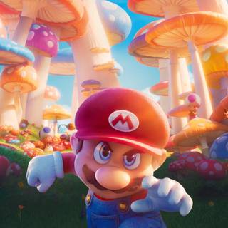 Super Mario movie 4k wallpaper