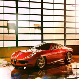 Alfa Romeo Disco Volante wallpaper