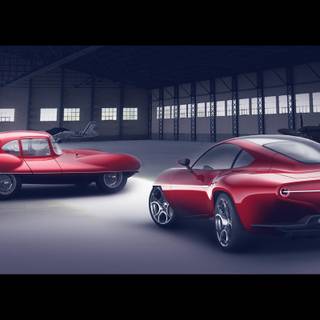 Alfa Romeo Disco Volante wallpaper