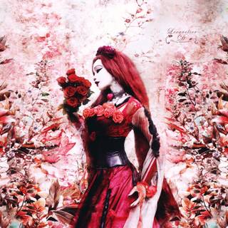 Gothic spring wallpaper