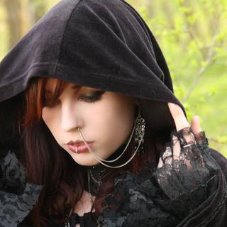 Gothic spring wallpaper