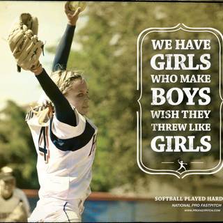 Softball and volleyball wallpaper