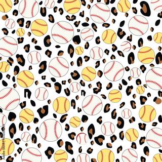 Softball and basketball wallpaper