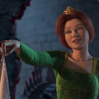 Shrek and Fiona wallpaper